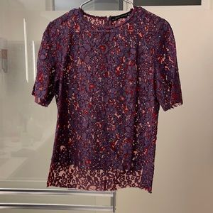 Zara lace top